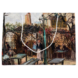 Bolsa De Regalo Grande Vincent Van Gogh - La Guinguette en Montmartre