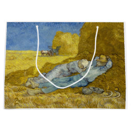 Bolsa De Regalo Grande Vincent Van Gogh - Noon, Descanse del trabajo / Si