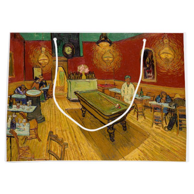 Bolsa De Regalo Grande Vincent van Gogh - The Night Cafe (Anverso)