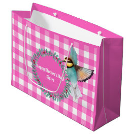 Bolsa De Regalo Grande Vintage Día de la Madre de la Hermandad de Aves de