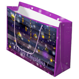 Bolsa De Regalo Grande Violeta antiguo