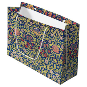 Bolsa De Regalo Grande Violeta y Columbina, William Morris Gran Gigante B