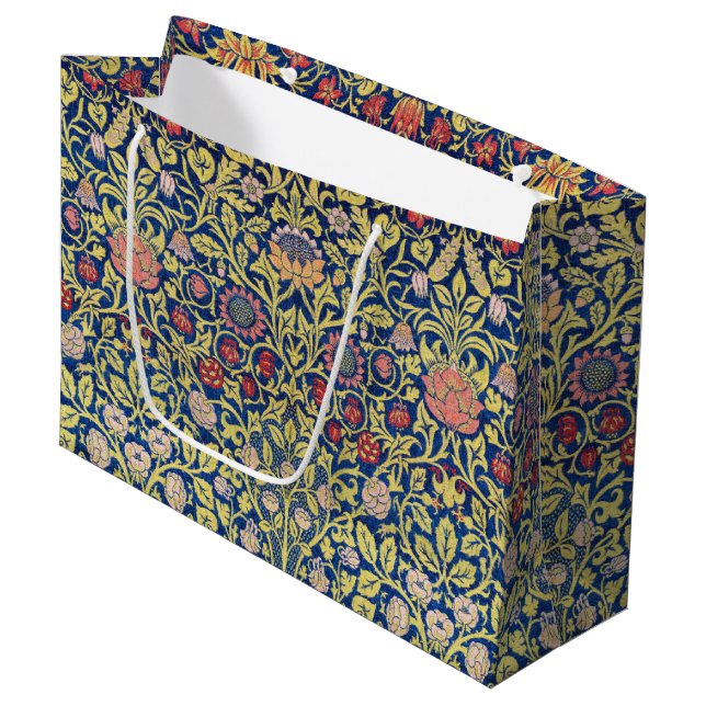 Bolsa De Regalo Grande Violeta y Columbina, William Morris Gran Gigante B (Angulo Anverso)