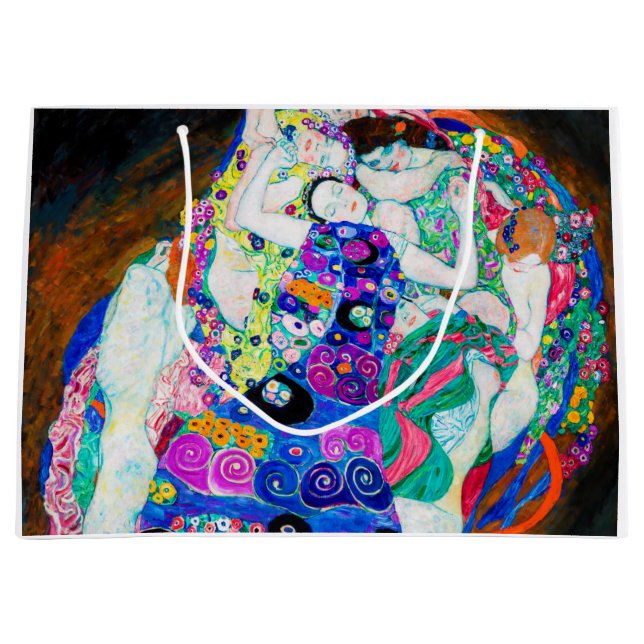 Bolsa De Regalo Grande Virgin (Chicas), Gustav Klimt (Anverso)
