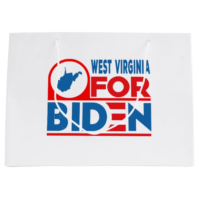Bolsa De Regalo Grande VIRGINIA OCCIDENTAL PARA Biden (Anverso)