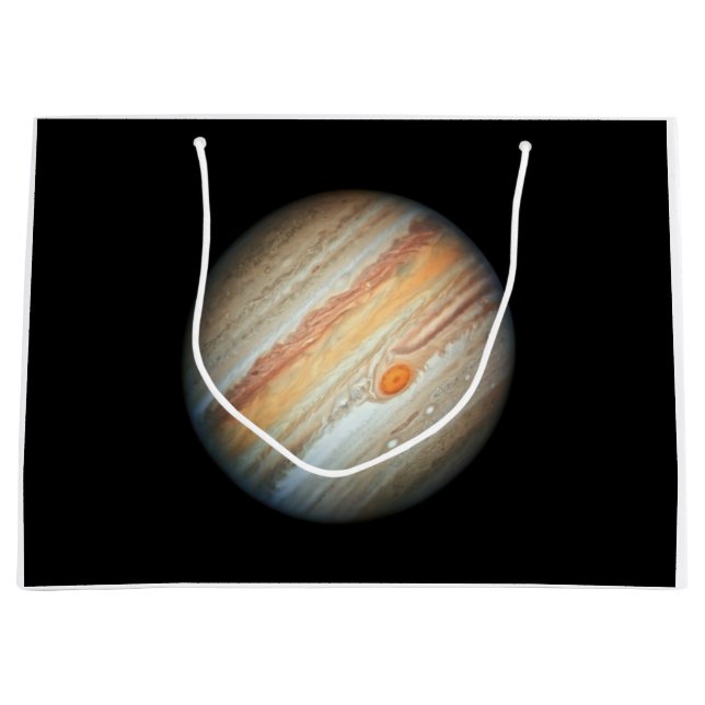 Bolsa De Regalo Grande Vista del planeta Júpiter (Telescopio Hubble) (Anverso)