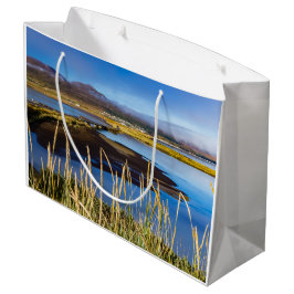 Bolsa De Regalo Grande Vista sobre Saudarkrokur y Skagafjordur, Islandia