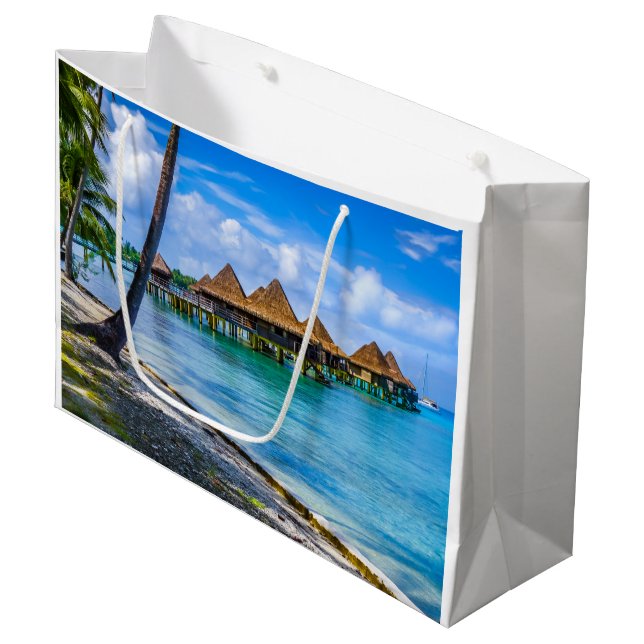 Bolsa De Regalo Grande Viviendo en el agua (Angulo Anverso)