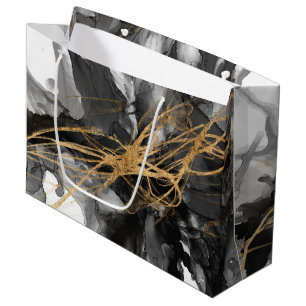 Bolsa De Regalo Grande Vórtice dorada I