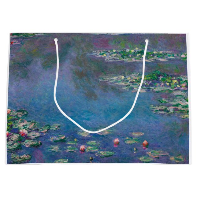 Bolsa De Regalo Grande Water Lily Pond, Monet (Anverso)