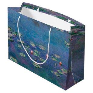 Bolsa De Regalo Grande Water Lily Pond, Monet Large Gift Bag