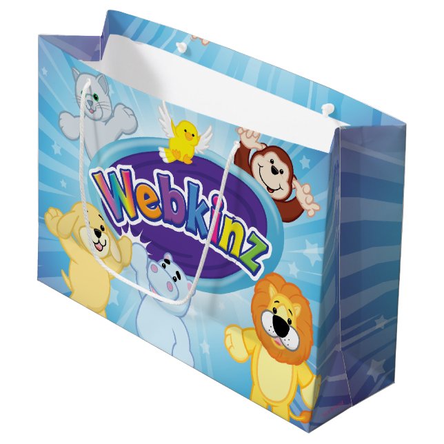 Bolsa De Regalo Grande Webkinz: Entra y juega (Angulo Anverso)