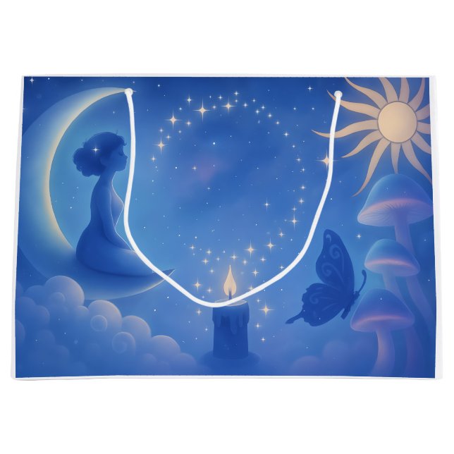 Bolsa De Regalo Grande Whispers Of The Moon (Anverso)