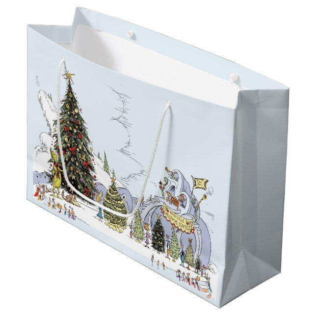 Bolsa De Regalo Grande Whoville Christmas Tree Contest (Angulo Anverso)