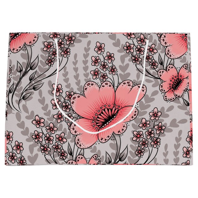 Bolsa De Regalo Grande Wild fields patterned gift bag (Anverso)