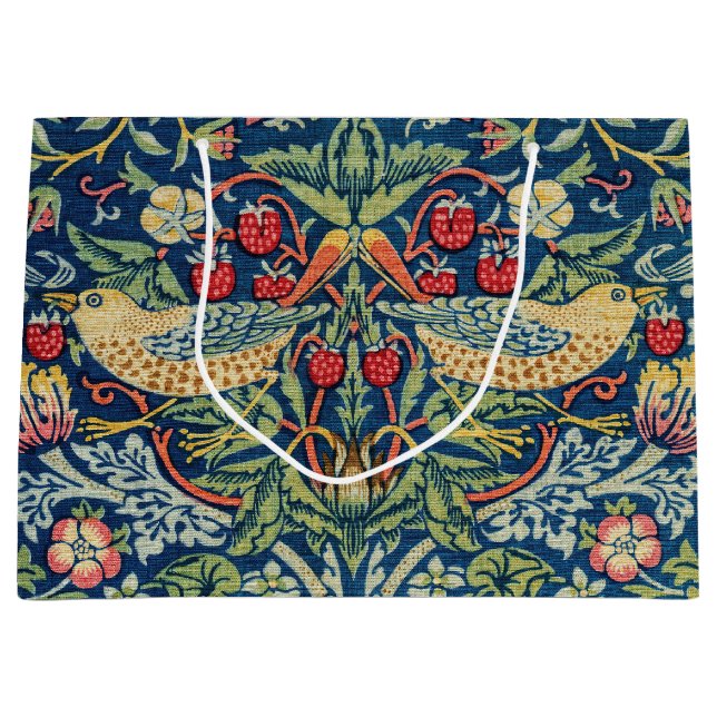 Bolsa De Regalo Grande William Morris - Ladrón de fresas (Anverso)