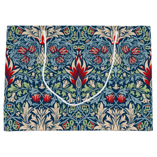 Bolsa De Regalo Grande William Morris Snakeshead Fritillary Floral Design