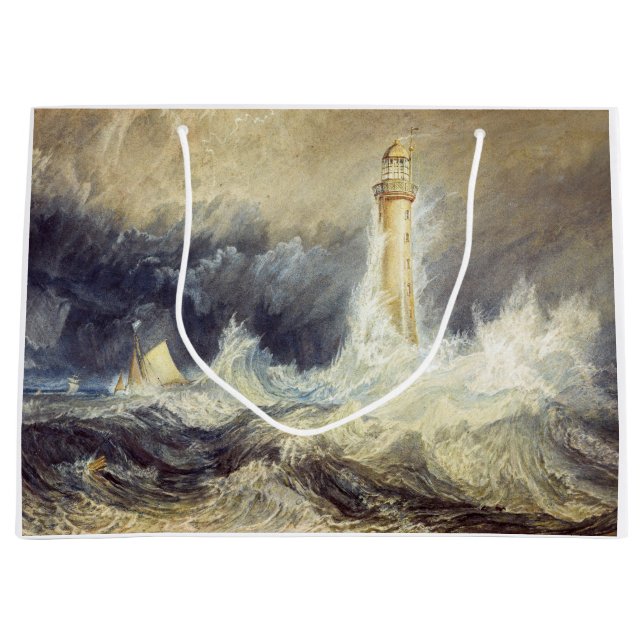Bolsa De Regalo Grande William Turner - Faro de Bell Rock (Anverso)