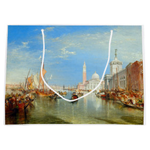 Bolsa De Regalo Grande William Turner - Venecia, Dogana y San Giorgio