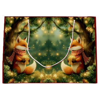 Bolsa De Regalo Grande Winter in the Pines