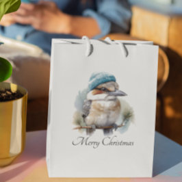 Bolsa De Regalo Grande Winter Kookaburra Deseos, personalizado