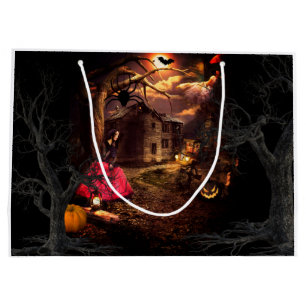 Bolsa De Regalo Grande Witchy Halloween