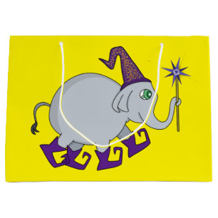 Bolsa De Regalo Grande Wizard Elephant