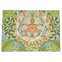 Wm Morris Myrtle Floral Arte Nouveau Pastel