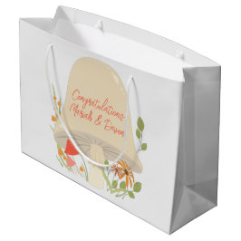 Bolsa De Regalo Grande Woodland Mushroom Baby Shower