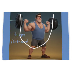 Bolsa De Regalo Grande Workout Man