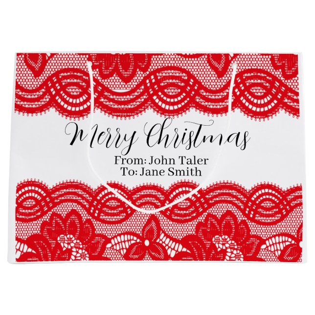 BOLSA DE REGALO GRANDE XMAS GIFT BAG (Anverso)