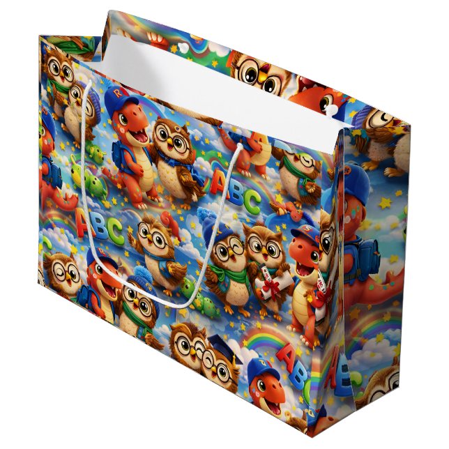 Bolsa de regalo grande y brillante de (Angulo Anverso)