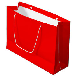 Bolsa de regalo grande y roja