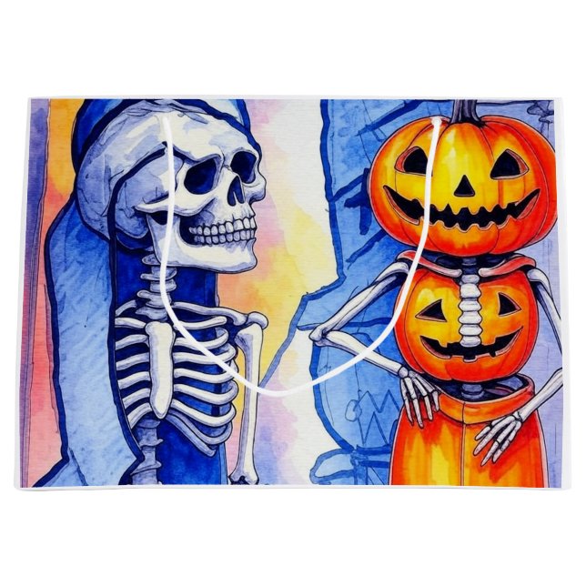 Bolsa De Regalo Grande yaei halloween (Anverso)