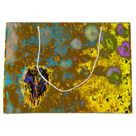 Bolsa De Regalo Grande Yellow Tree Bark Gift Bag