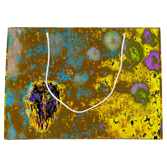 Bolsa De Regalo Grande Yellow Tree Bark Gift Bag (Anverso)