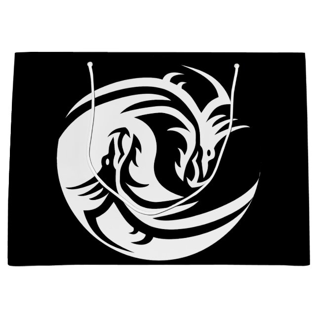 Bolsa De Regalo Grande yin yang saco de regalo (Anverso)