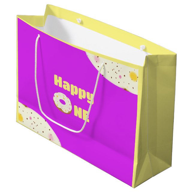 Bolsa De Regalo Grande Yummy donut (Angulo Anverso)