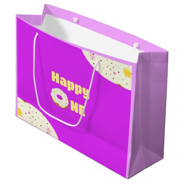 Bolsa De Regalo Grande Yummy donut (Angulo Anverso)