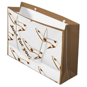 Bolsa De Regalo Grande Zapato del tacón alto del fashionista