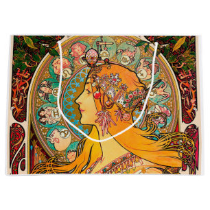 Bolsa De Regalo Grande Zodiaco, Mucha