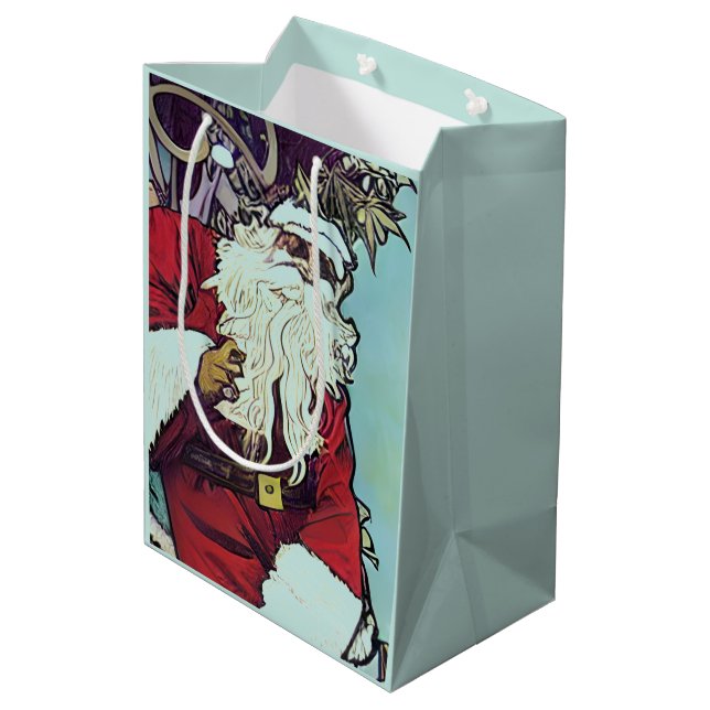 Bolsa de regalo Guay Weed Santa Medium (Angulo reverso)