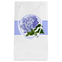 Bolsa de regalo - Hidrangea azul