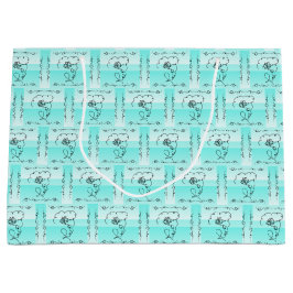 Bolsa de regalo horizontal de Beauty Aqua
