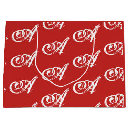 Bolsa de regalo inicial del personalizado