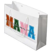 Bolsa de regalo MAMA para bloques de colores - Dob