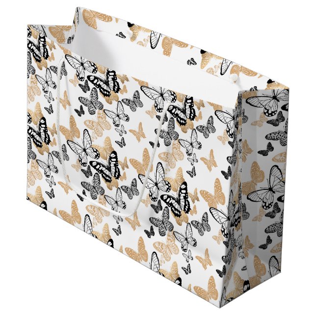 Bolsa de regalo-mariposas (Angulo Anverso)