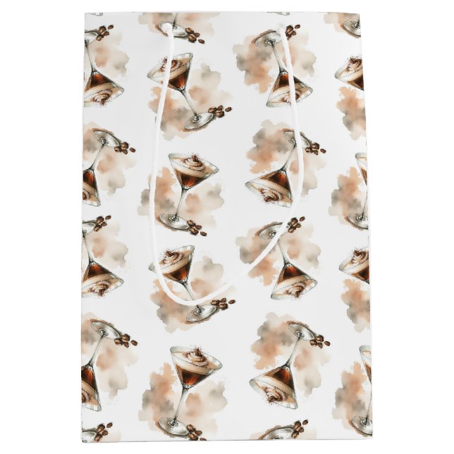 Bolsa de regalo media de Espresso Martini (Anverso)