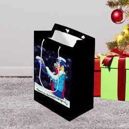 Bolsa de regalo media para Navidades fríos