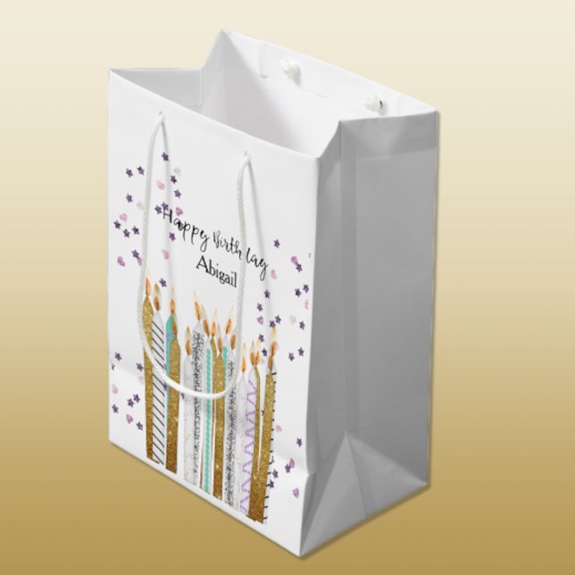 Bolsa de regalo media para velas de cumpleaños de  (Subido por el creador)